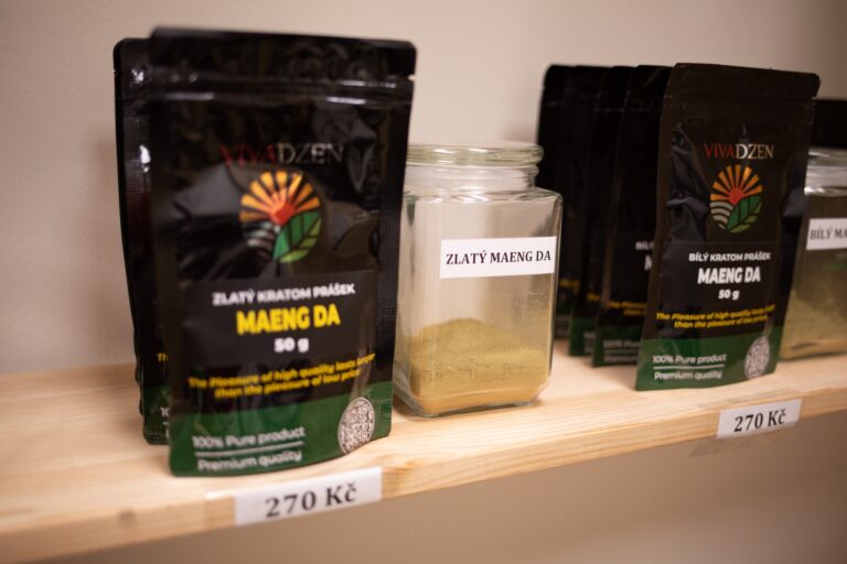 Green kratom botanický produkt