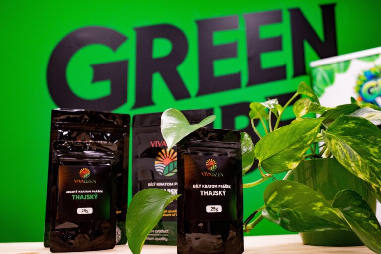 Green kratom botanický produkt